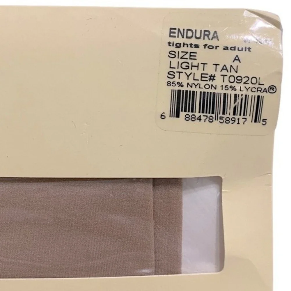 Bloch Endura Footed Adult Ladies Dance Tights